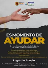 Es momento de ayudar