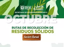 Cronograma Ruta de Recolección de Residuos Sólidos Sector Rural