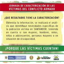 Jornada de Caracterización de las Víctimas del Conflicto Armado