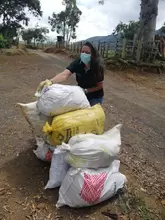 Se realizó recolección de residuos en la ruta del Sector Rural de las Veredas