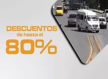 Descuentos en multas de tránsito 2021