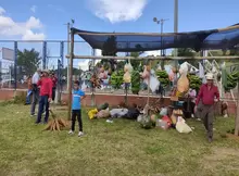 Participación de las fiestas tradicionales y patronales de San Isidro en la Vereda la Laja