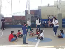 Se realizó actividad lúdico pedagógica en el Colegio Luis Camacho Rueda