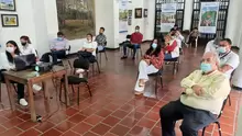 Reunión Comité restauración de La Casona y la Casa de la Cultura de nuestro municipio