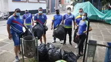 Se realizó la actividad plogging