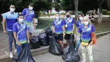 Se realizó la actividad plogging