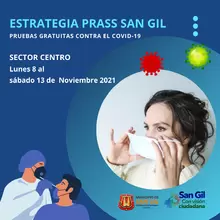 Estrategia PRASS pruebas gratuitas contra el Covid-19 San Gil