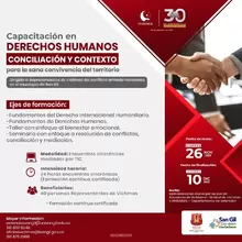 Capacitación en Derechos Humanos Conciliación y Contexto