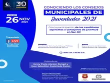 Conociendo los Consejos Municipales de Juventudes 2021