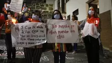 Desfile de faroles en el Día Internacional en Contra de la Violencia de la Mujer y Género