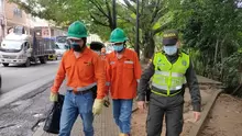 Jornada más de aseo y limpieza en el malecón de San Gil