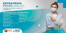 Pruebas gratuitas contra el Covid-19 en San Gil