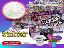 Caminata del Color 8km