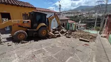 Trabajo de Alcantarillado y Reposición de pavimentación