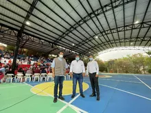 Entrega oficial de la Cubierta del Colegio San Vicente de Paul