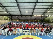 Entrega oficial de la Cubierta del Colegio San Vicente de Paul