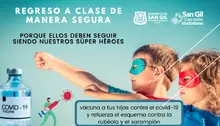 Regreso a clase de manera segura