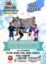 Escuelas de Formación Deportiva Urbano y Rural