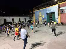 Se realizó la actividad física musicalizada