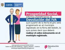 Información beneficiarios Devolución del IVA