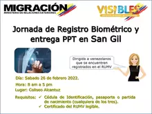 Jornada de Registro Biométrico y entrega PPT en San Gil