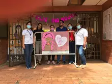 Recorrido por algunos sectores con actividad de reconocimiento y apoyo a la Mujer