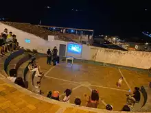 Se realizó actividad de Cine Al Parque