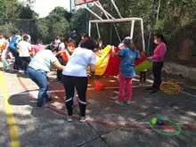 INDERSANGIL sigue llegando a los sectores de nuestro municipio con su ruta del movimiento