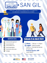 Jornada de Salud en San Gil 9 de abril