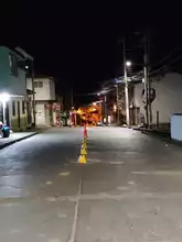 Se realizó instalación de elementos de seguridad vial sobre la carrera 5 sector Pablo VI