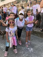 Gracias a los participantes de la caminata del color