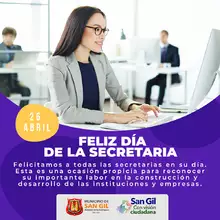 Feliz Día de la Secretaria