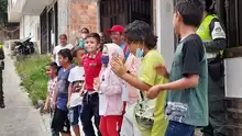 Tarde de integración con los niños del sector el Bosque