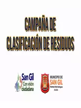 Campaña de Clasificación de residuos especiales