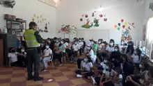 Se realizaron talleres y charlas en la Escuela de Ojo de Agua