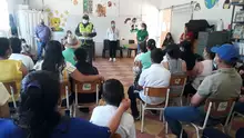 Se realizaron talleres y charlas en la Escuela de Ojo de Agua