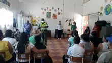 Se realizaron talleres y charlas en la Escuela de Ojo de Agua