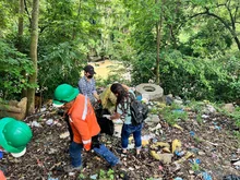 Jornada ambiental articulada con la empresa triple A Acuasan y la Administración Municipal