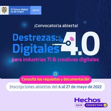 MinTIC abre convocatoria para que empresas de la Industria TI y Creativa Digital fortalezcan sus habilidades comerciales