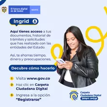 Conoce la página de Carpeta Ciudadana Digital