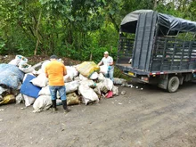 Cuarta jornada de la Ruta de recolección de residuos sólidos