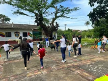 Se realizó encuentro recreativo intergeneracional escolar