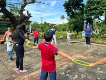 Se realizó encuentro recreativo intergeneracional escolar