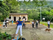 Se realizó encuentro recreativo intergeneracional escolar