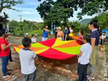 Se realizó encuentro recreativo intergeneracional escolar