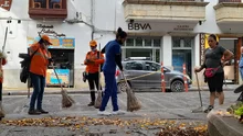 Jornada de limpieza y embellecimiento de nuestro Parque La Libertad