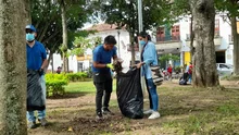 Jornada de limpieza y embellecimiento de nuestro Parque La Libertad