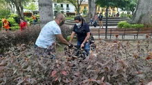 Jornada de limpieza y embellecimiento de nuestro Parque La Libertad