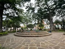 Postales del Parque la Libertad de San Gil