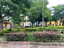 Postales del Parque la Libertad de San Gil